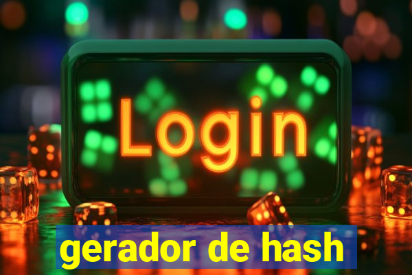 gerador de hash